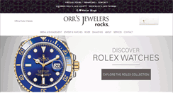 Desktop Screenshot of orrsjewelers.com